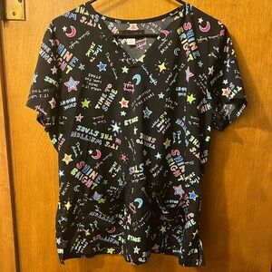 Koi Scrub Top